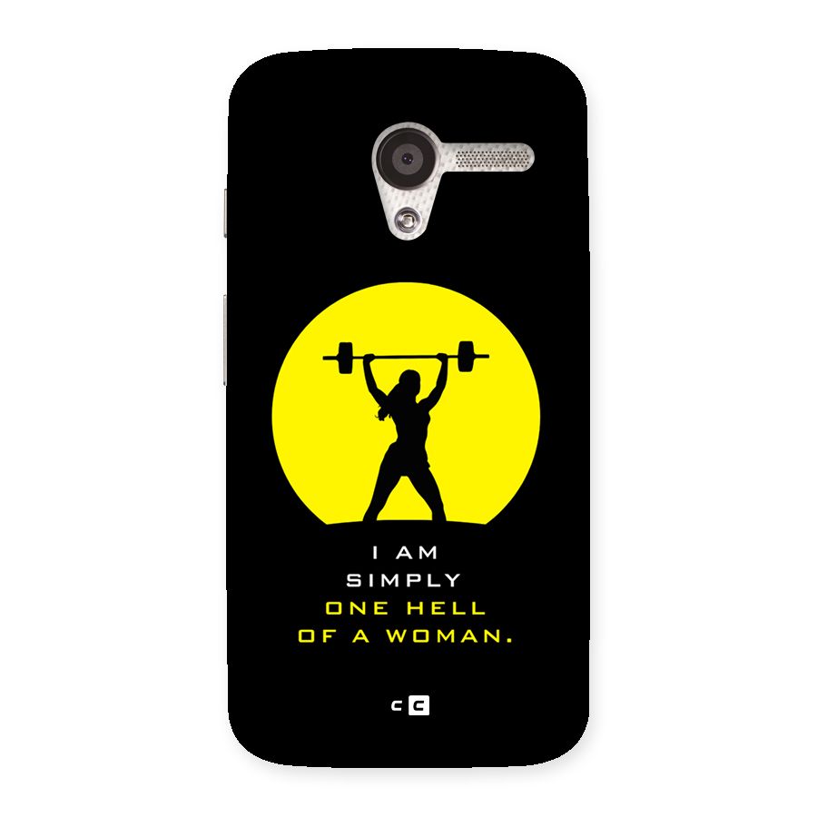 Hell Women Back Case for Moto X