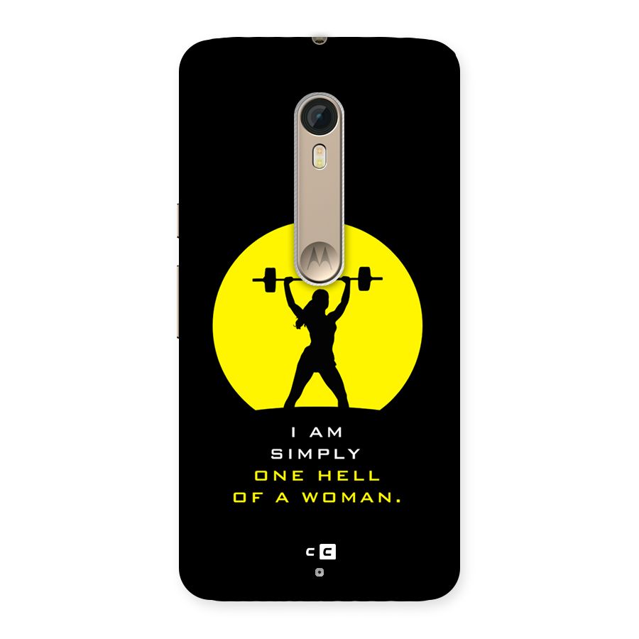 Hell Women Back Case for Moto X Style
