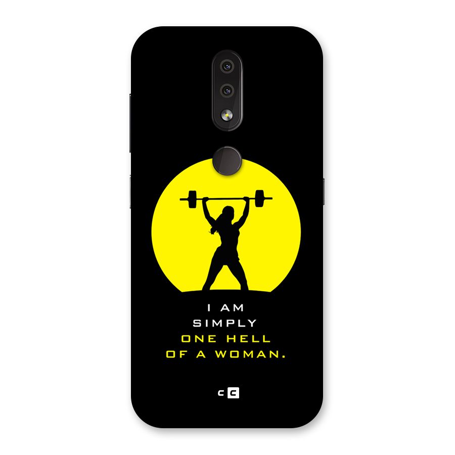 Hell Women Back Case for Nokia 4.2