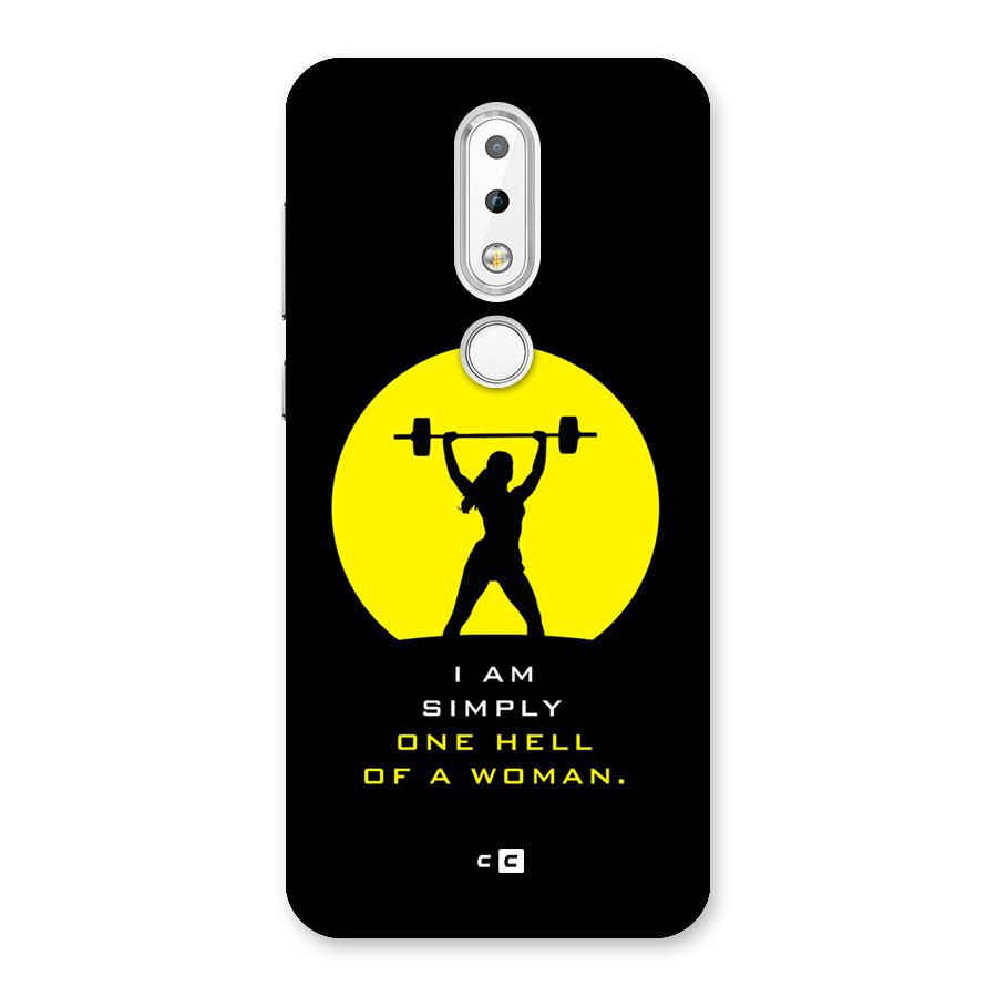 Hell Women Back Case for Nokia 6.1 Plus