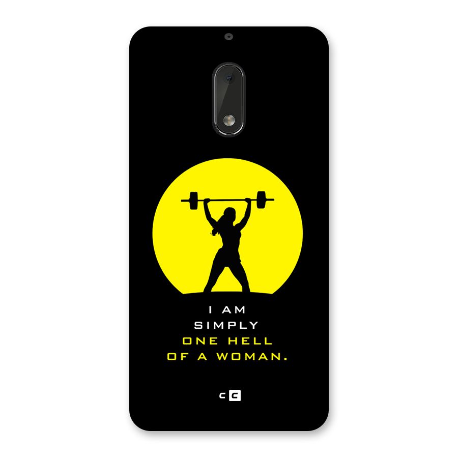 Hell Women Back Case for Nokia 6
