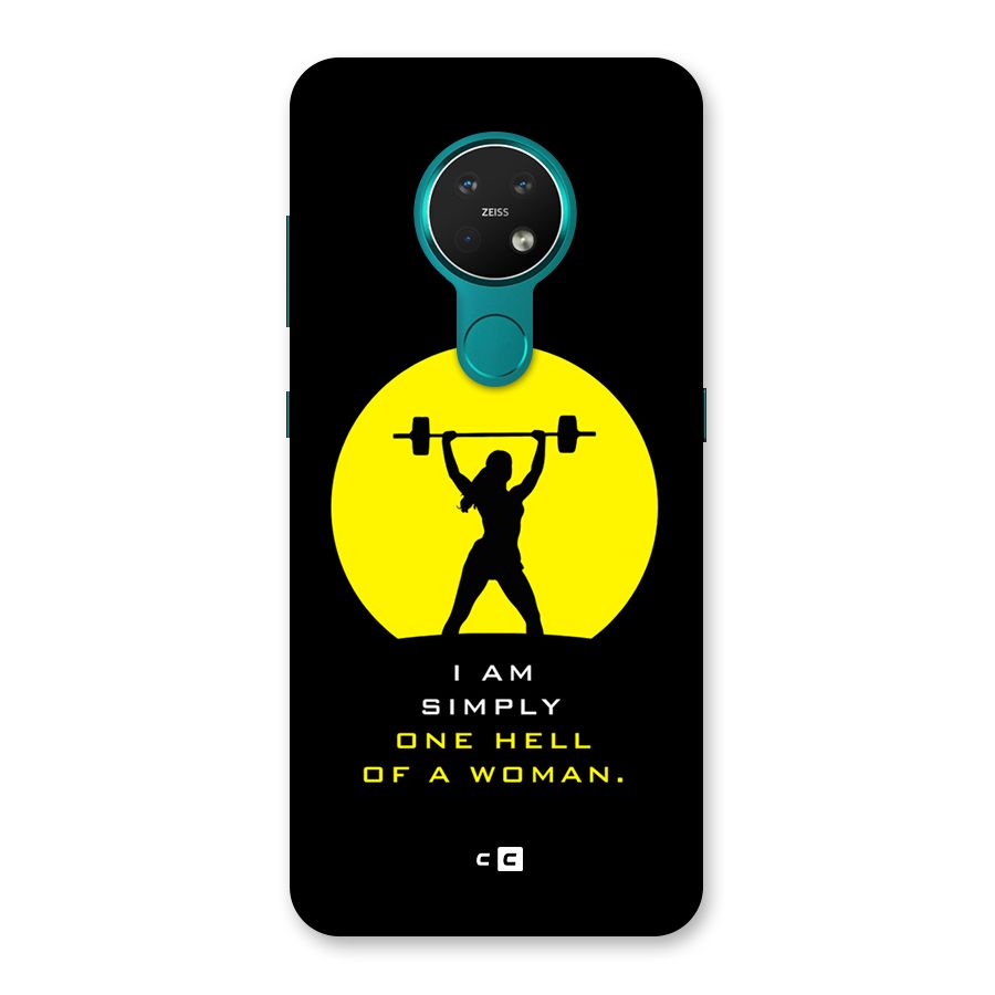 Hell Women Back Case for Nokia 7.2