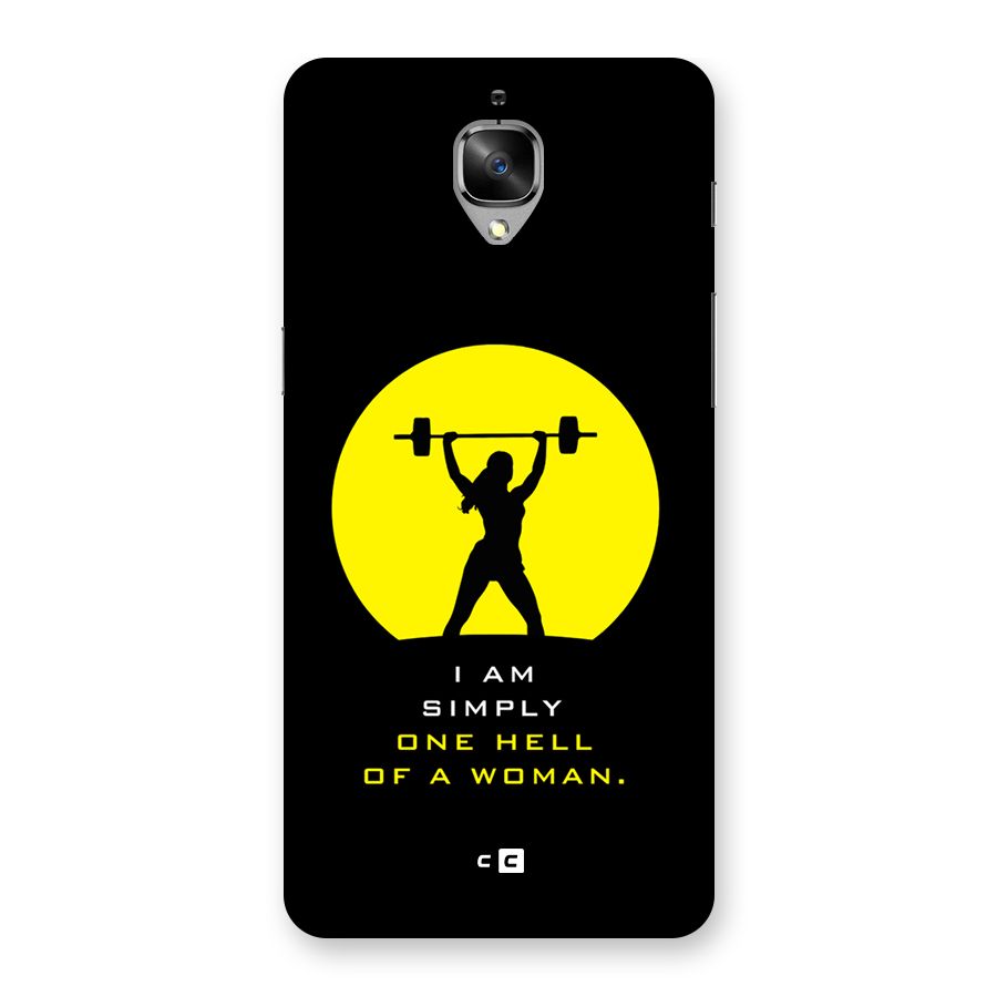 Hell Women Back Case for OnePlus 3