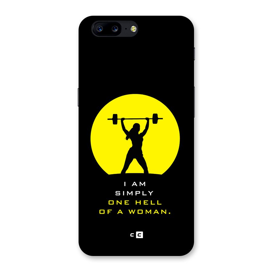 Hell Women Back Case for OnePlus 5