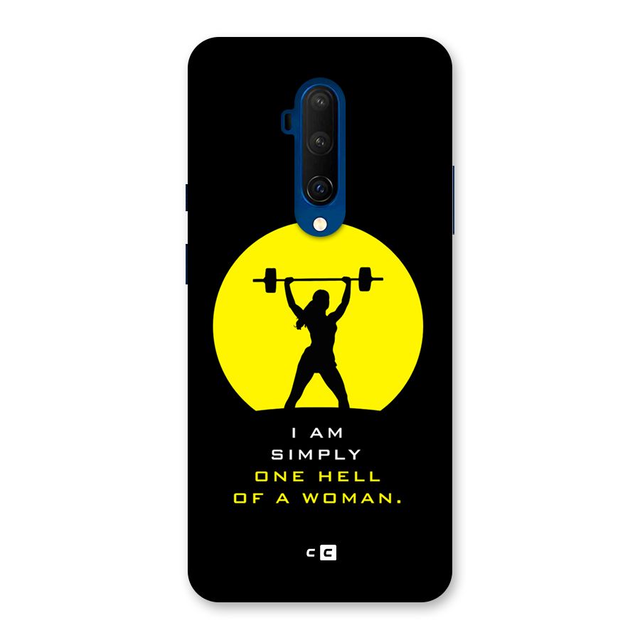 Hell Women Back Case for OnePlus 7T Pro