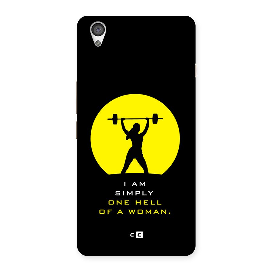 Hell Women Back Case for OnePlus X