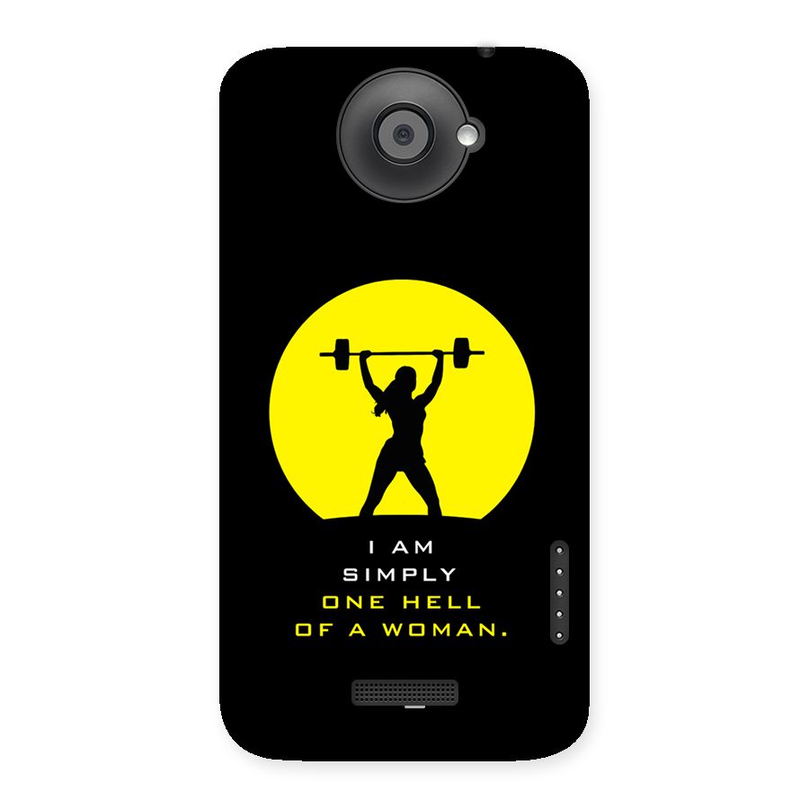Hell Women Back Case for One X