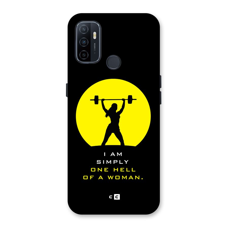 Hell Women Back Case for Oppo A32