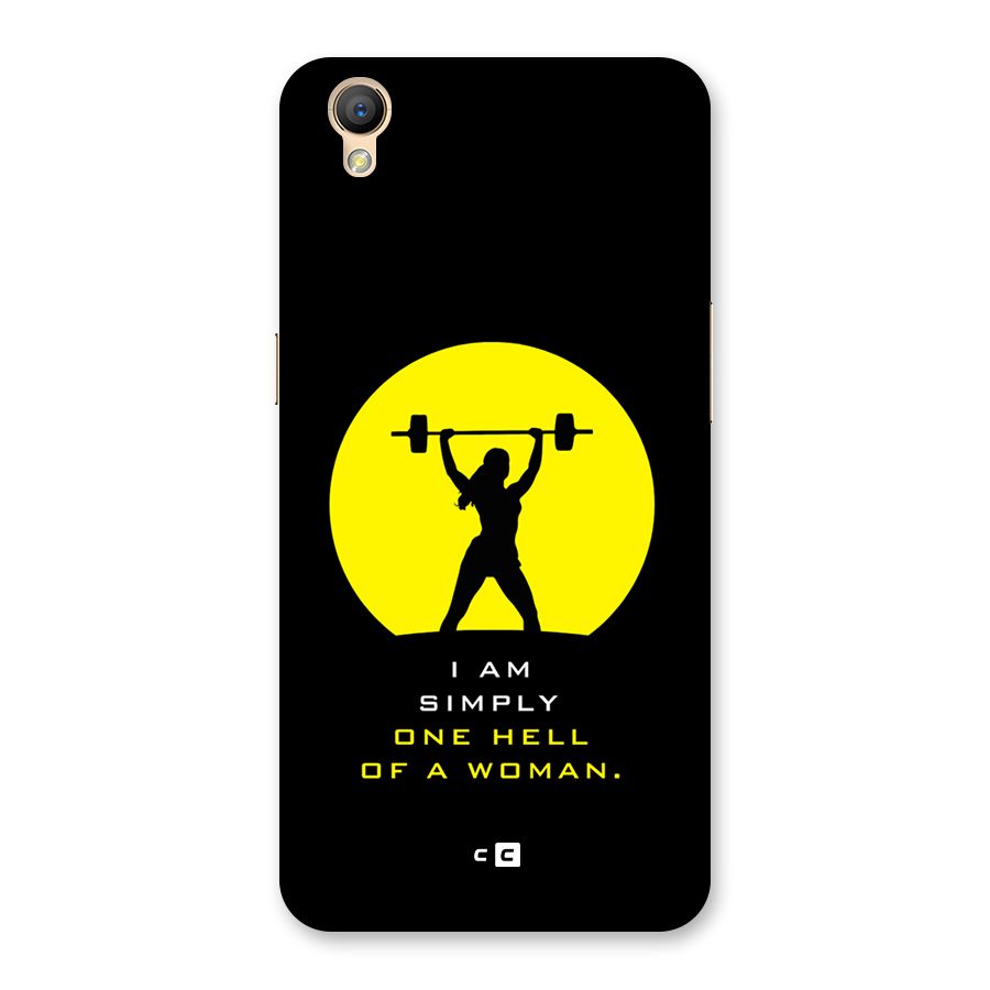 Hell Women Back Case for Oppo A37