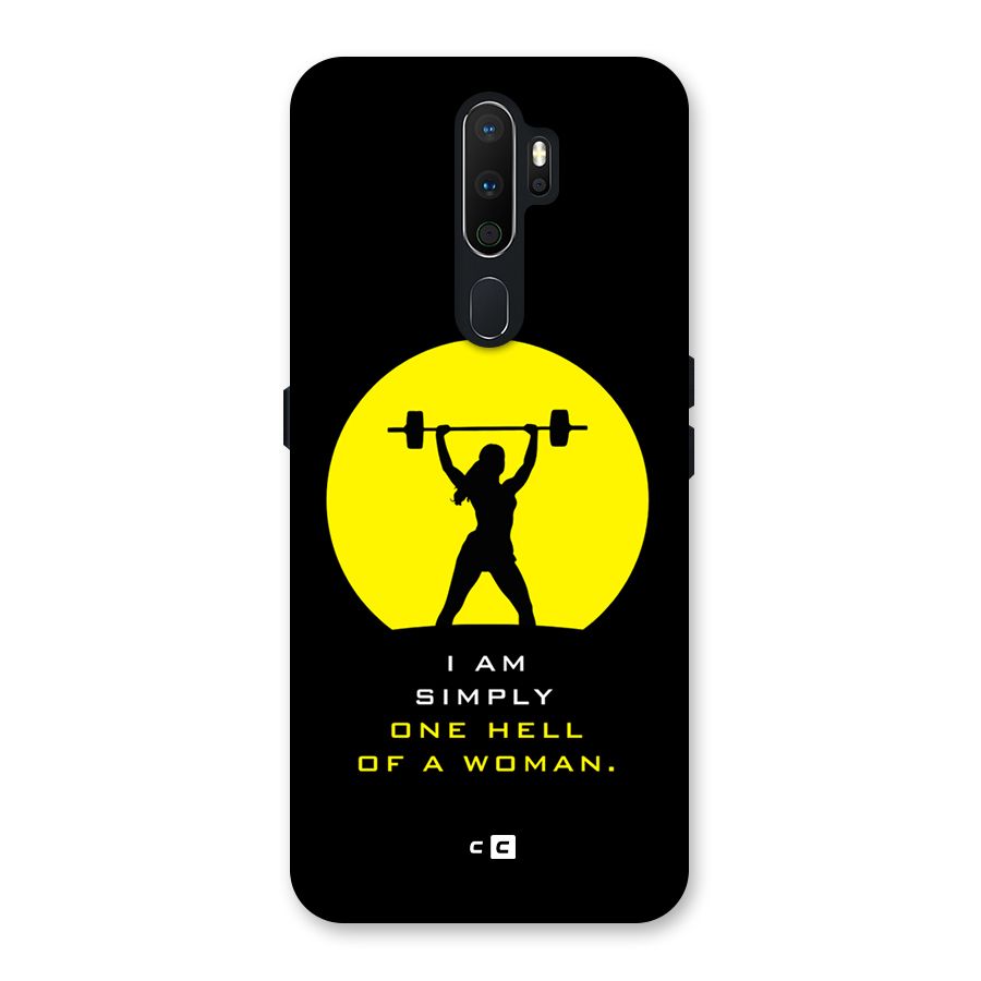 Hell Women Back Case for Oppo A5 (2020)