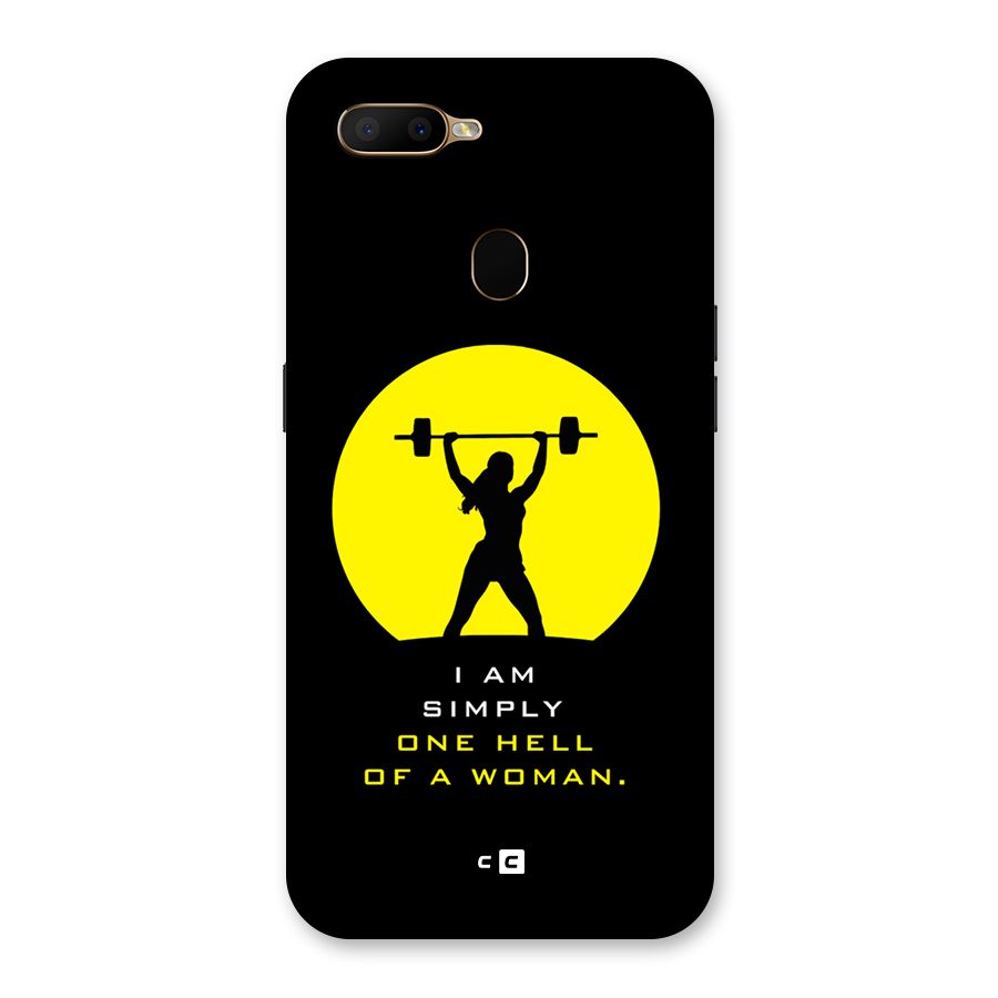 Hell Women Back Case for Oppo A5s