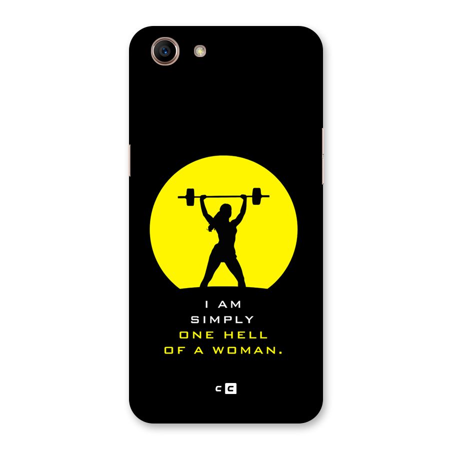 Hell Women Back Case for Oppo A83 (2018)