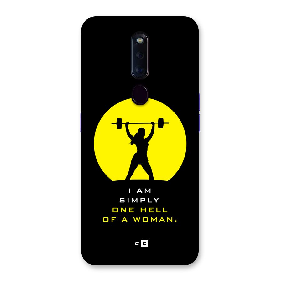 Hell Women Back Case for Oppo F11 Pro
