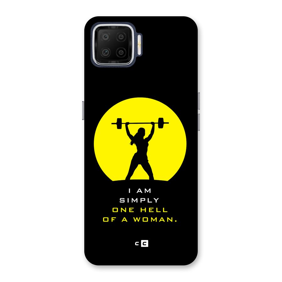 Hell Women Back Case for Oppo F17