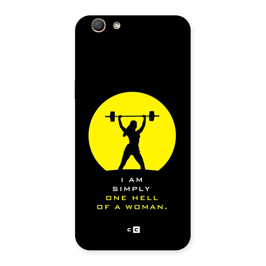 Hell Women Back Case for Oppo F1s