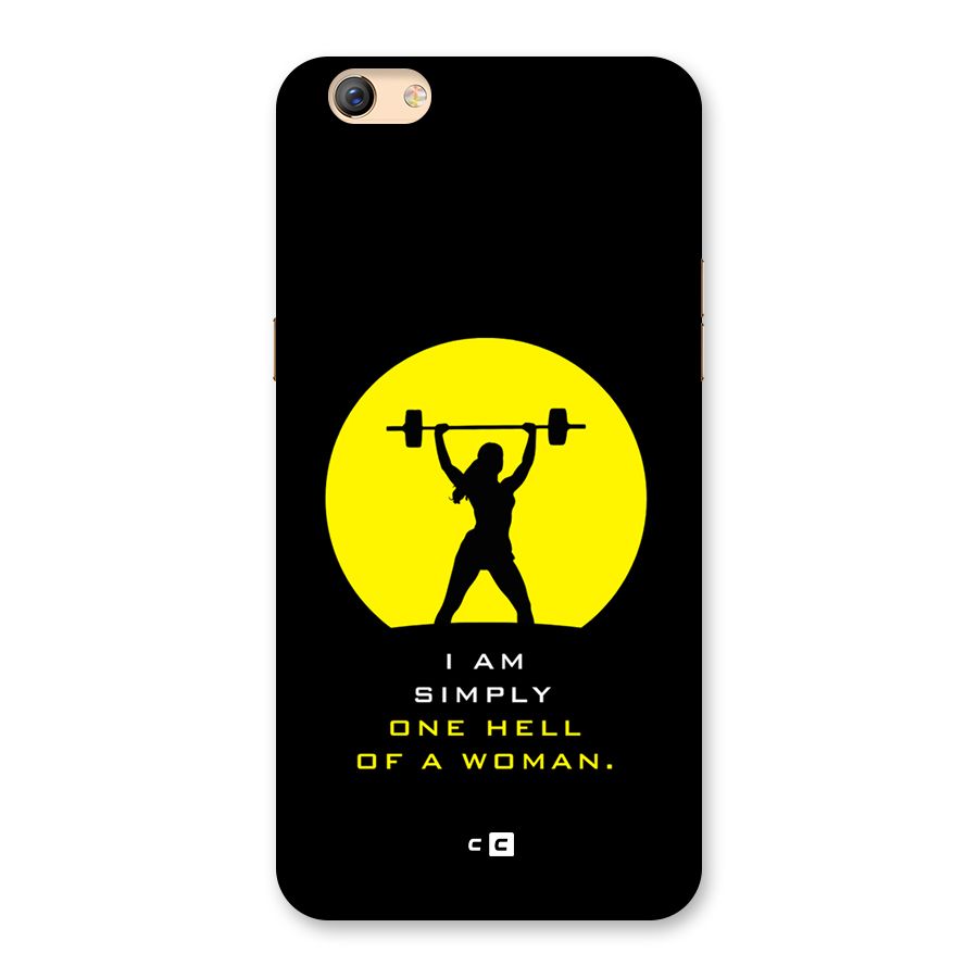 Hell Women Back Case for Oppo F3 Plus