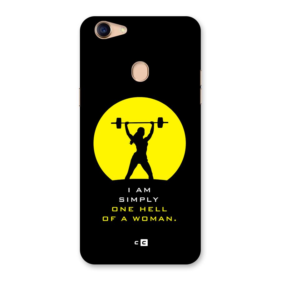 Hell Women Back Case for Oppo F5