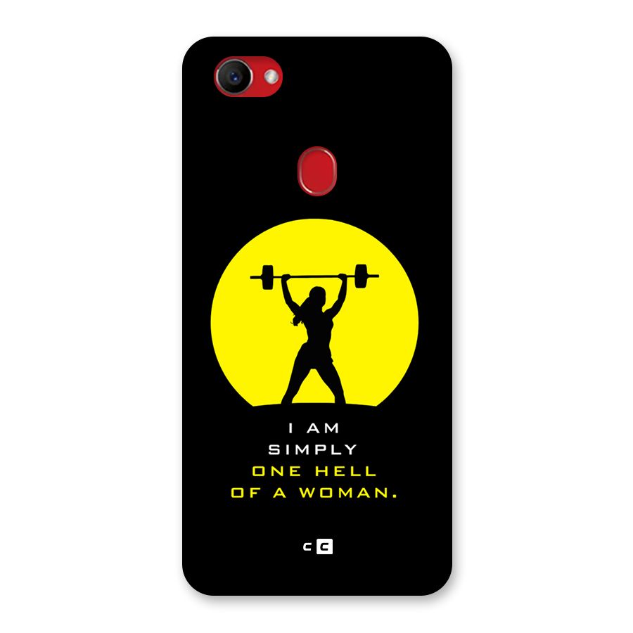 Hell Women Back Case for Oppo F7