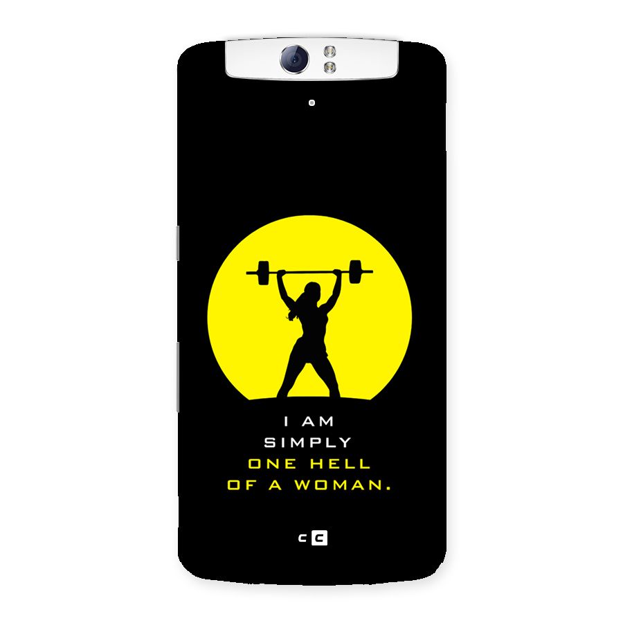 Hell Women Back Case for Oppo N1