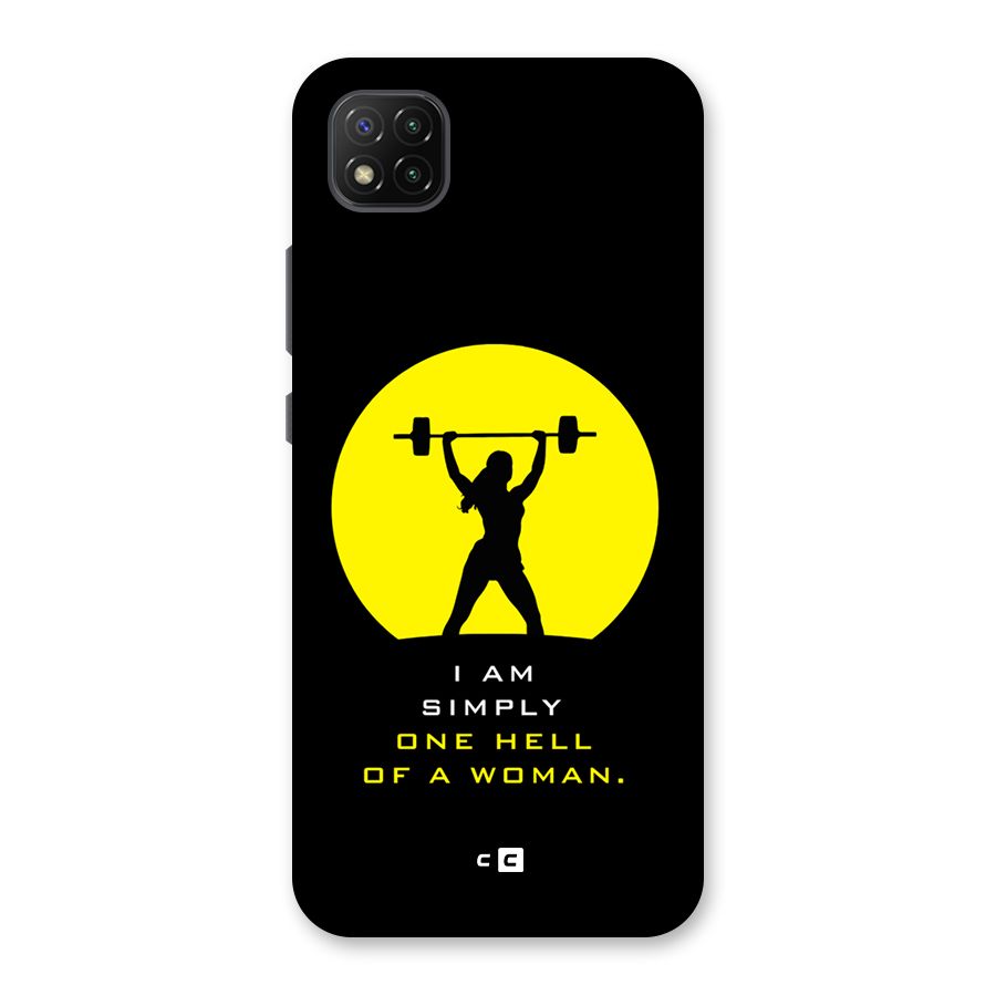 Hell Women Back Case for Poco C3