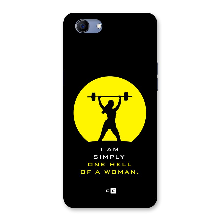 Hell Women Back Case for Realme 1