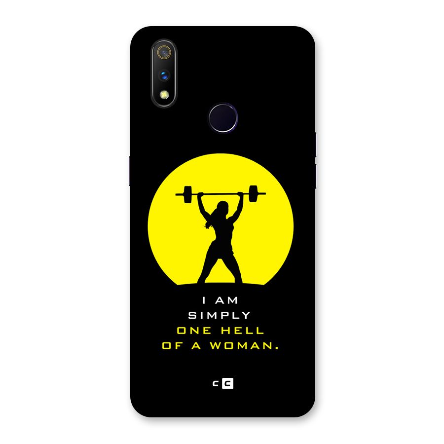 Hell Women Back Case for Realme 3 Pro