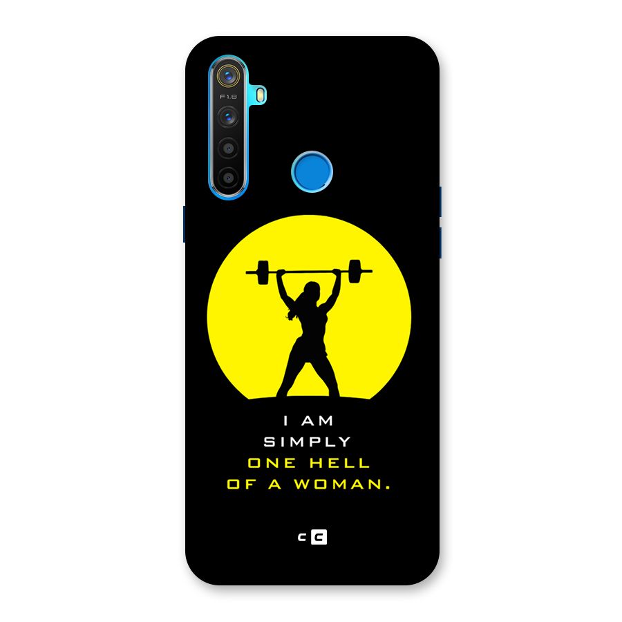 Hell Women Back Case for Realme 5