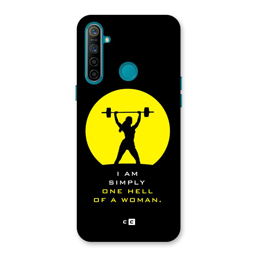 Hell Women Back Case for Realme 5i