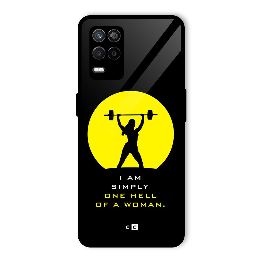 Hell Women Glass Back Case for Realme 9 5G