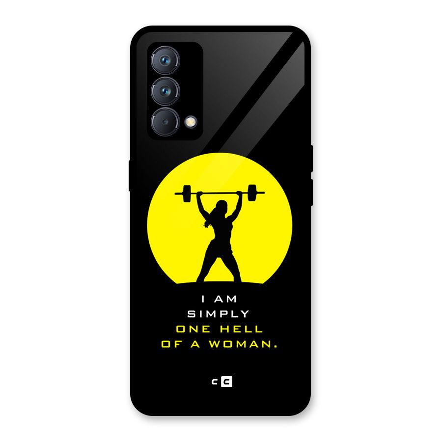 Hell Women Glass Back Case for Realme GT Master Edition