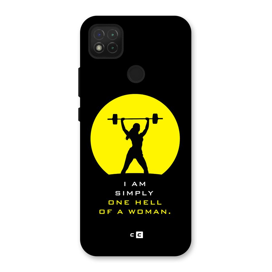 Hell Women Back Case for Redmi 9