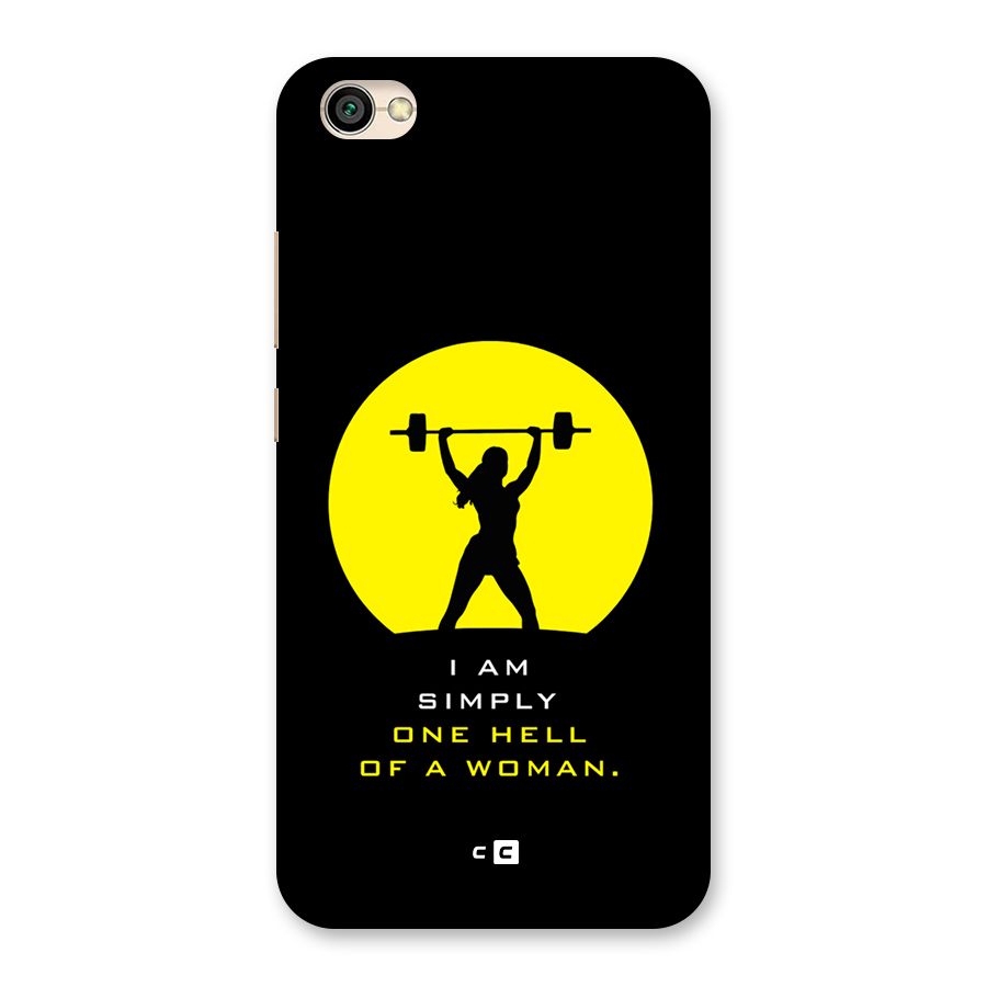 Hell Women Back Case for Redmi Y1 Lite