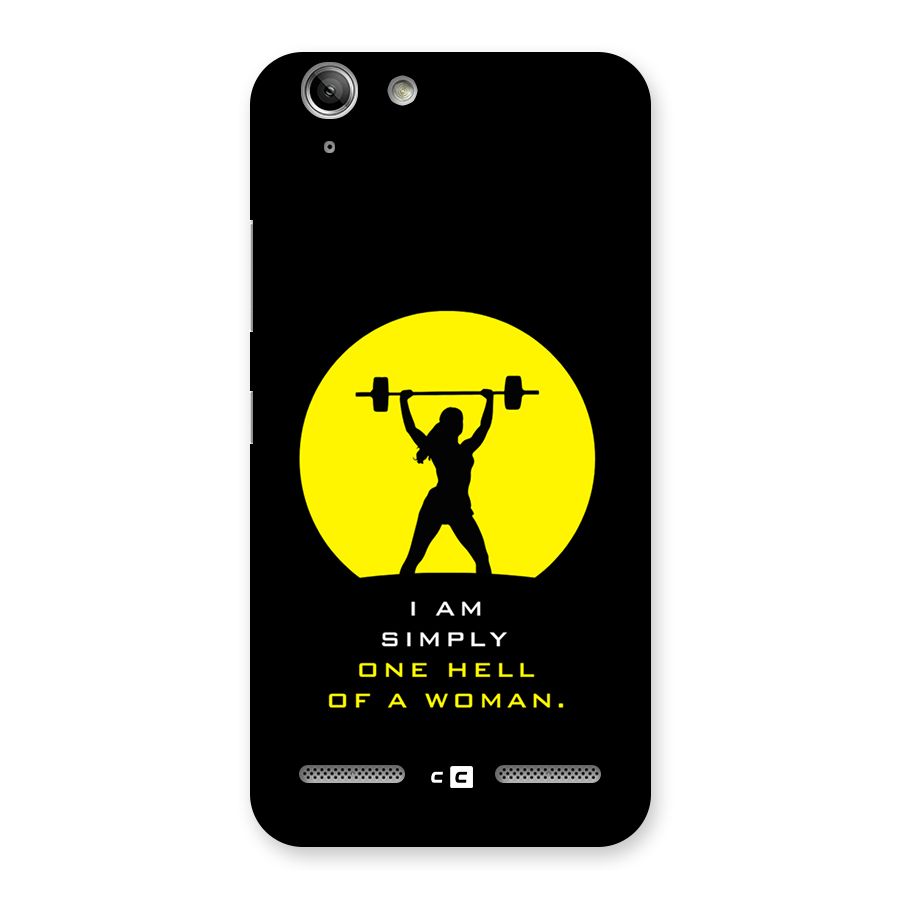 Hell Women Back Case for Vibe K5