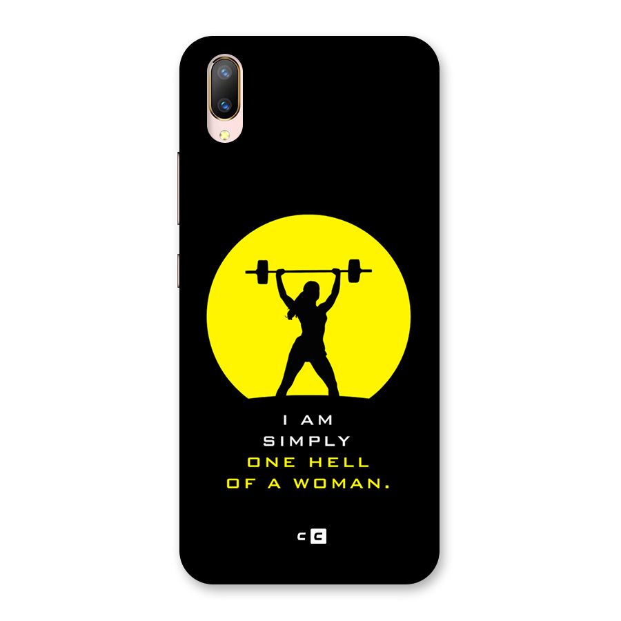 Hell Women Back Case for Vivo V11 Pro