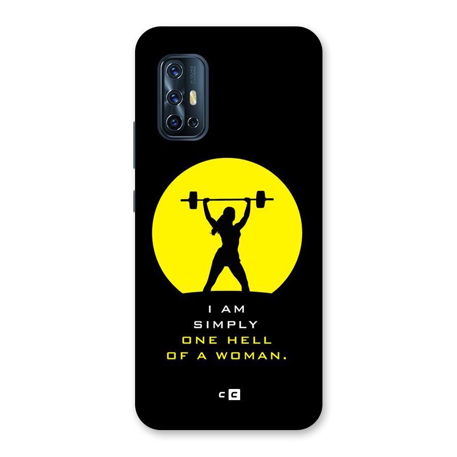 Hell Women Back Case for Vivo V17
