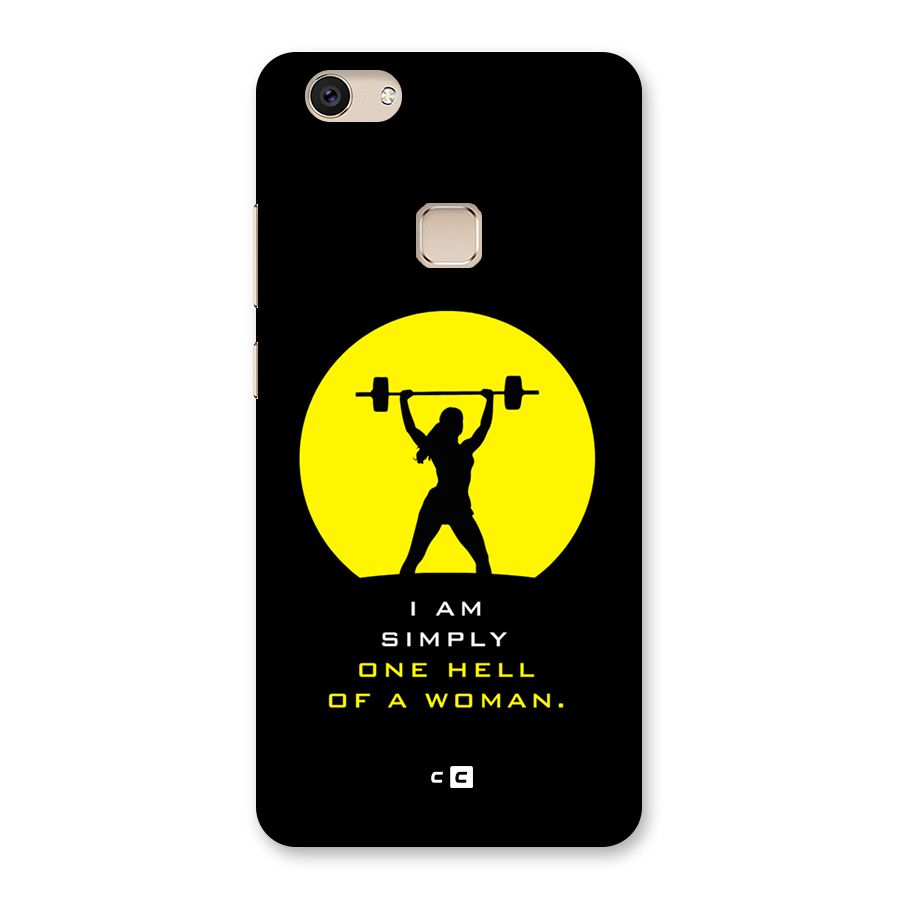 Hell Women Back Case for Vivo V7