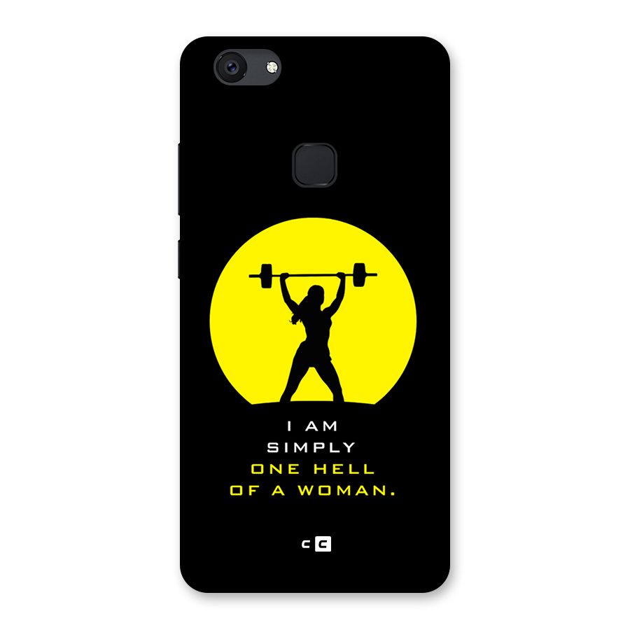 Hell Women Back Case for Vivo V7 Plus