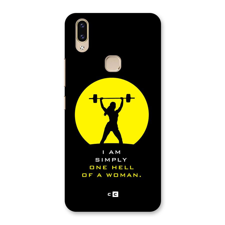 Hell Women Back Case for Vivo V9 Youth
