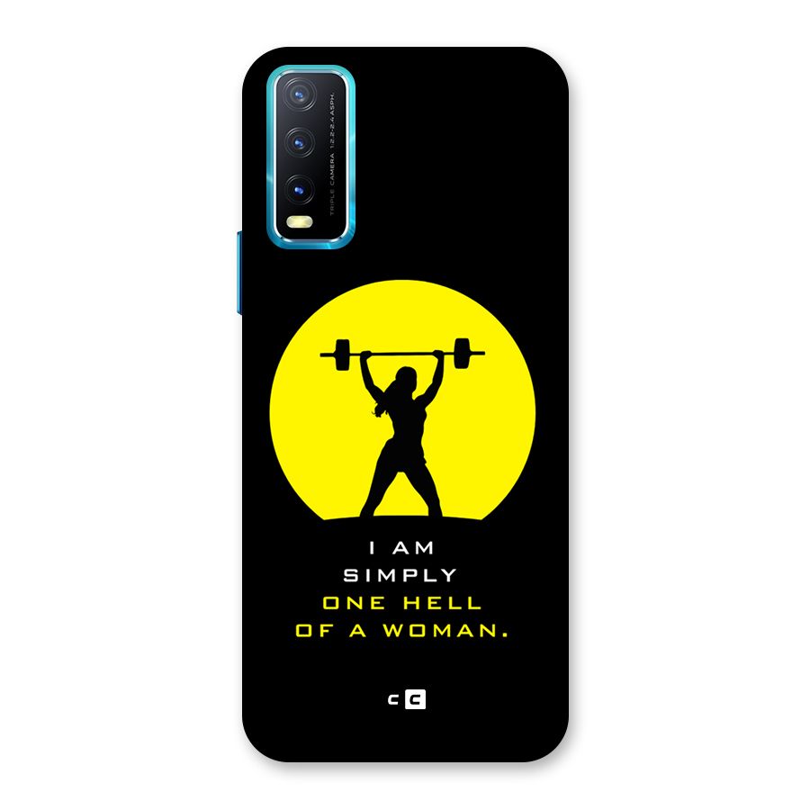 Hell Women Back Case for Vivo Y20G