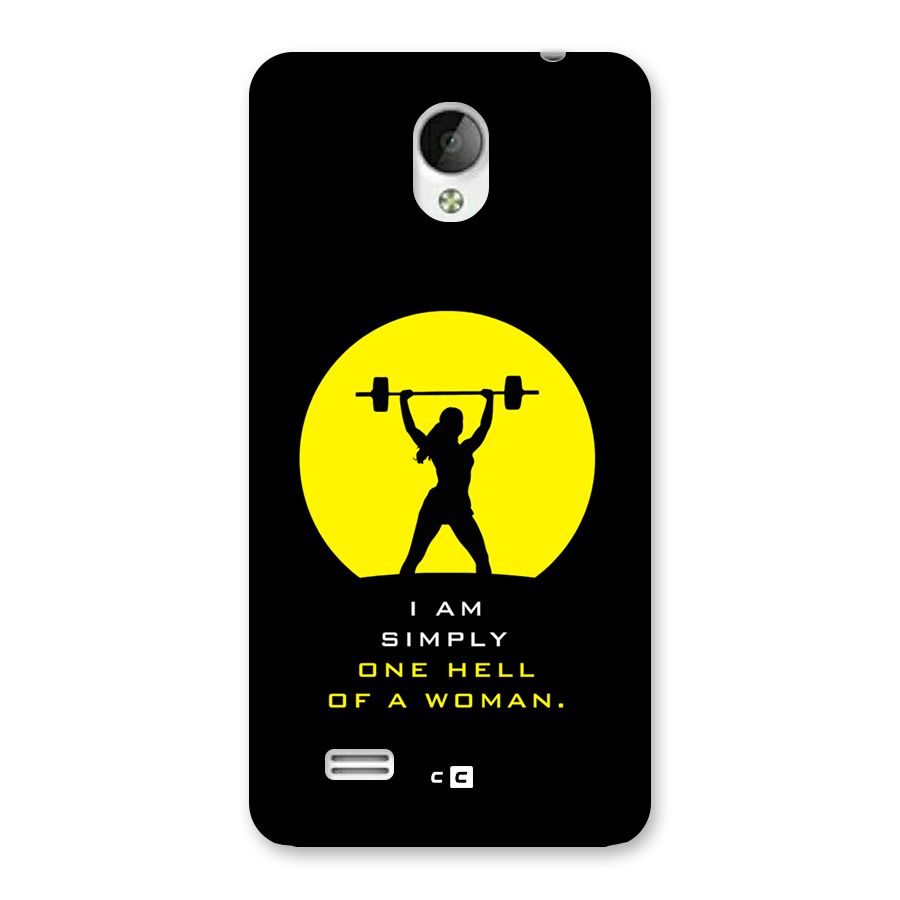 Hell Women Back Case for Vivo Y21
