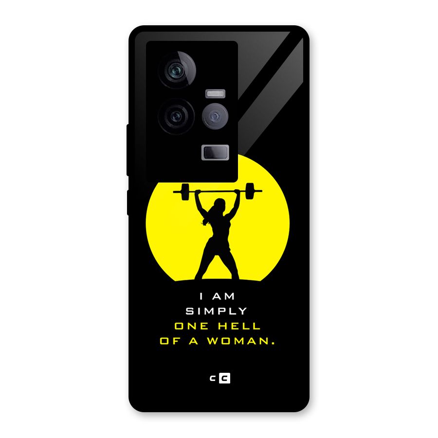 Hell Women Glass Back Case for Vivo iQOO 11 5G