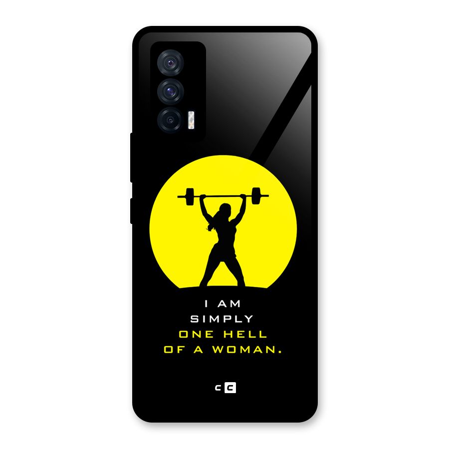 Hell Women Glass Back Case for Vivo iQOO 7 5G