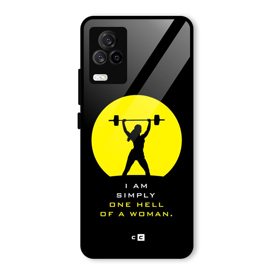 Hell Women Glass Back Case for Vivo iQOO 7 Legend 5G