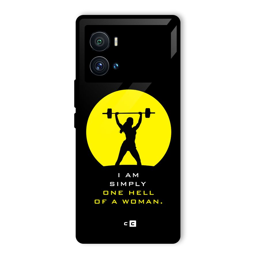 Hell Women Glass Back Case for Vivo iQOO 9 Pro