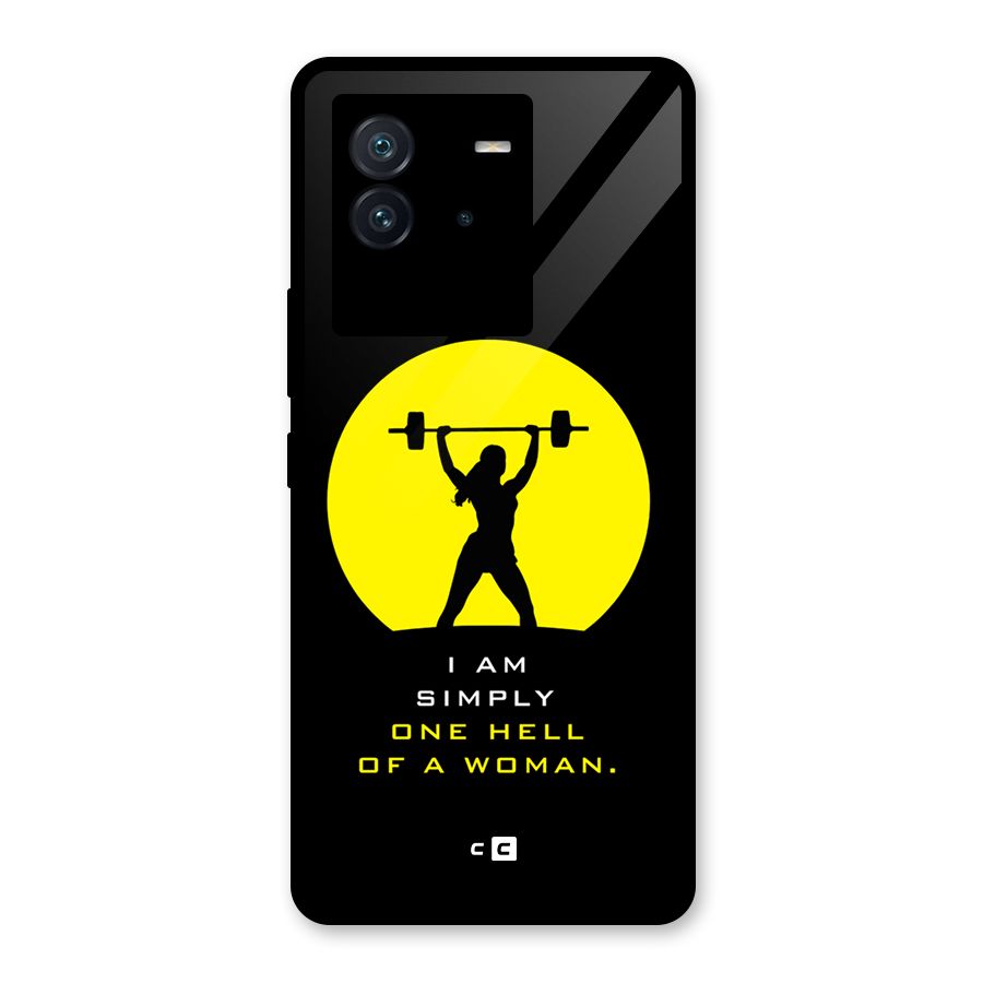 Hell Women Glass Back Case for Vivo iQOO Neo 6 5G