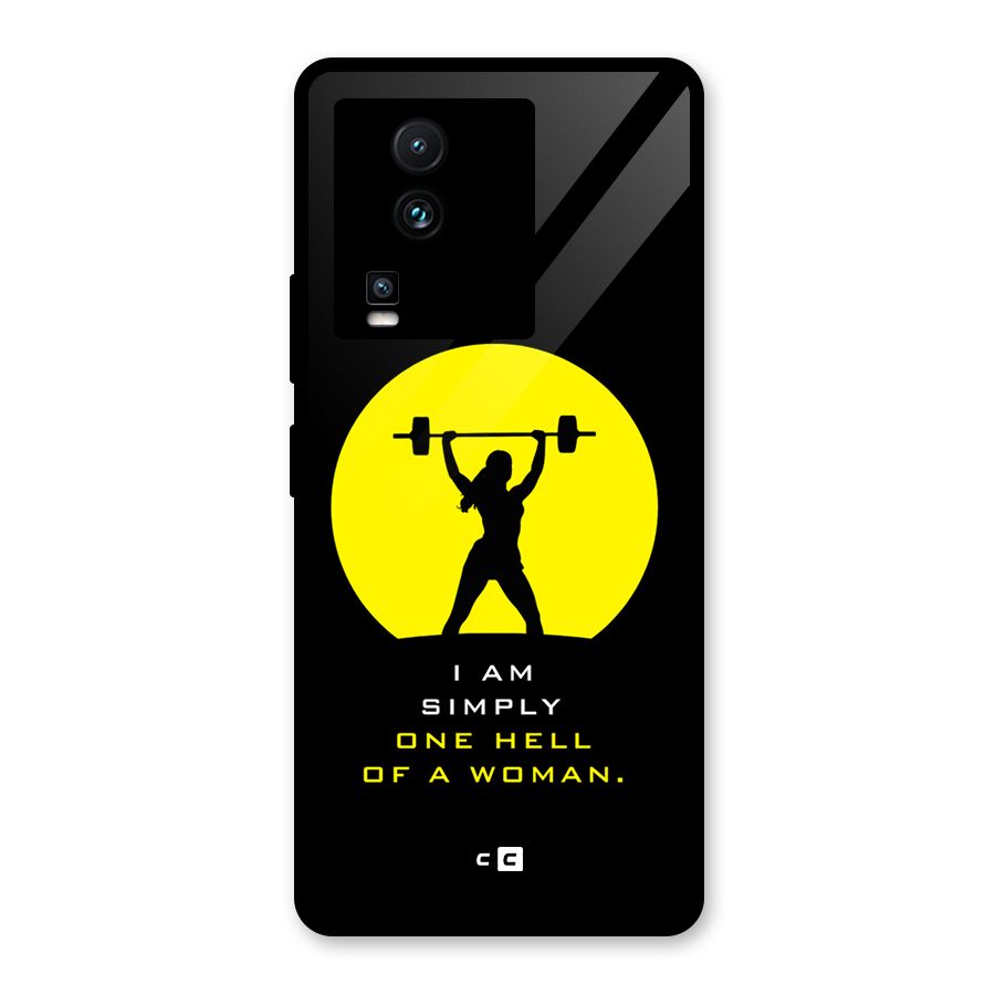 Hell Women Glass Back Case for Vivo iQOO Neo 7