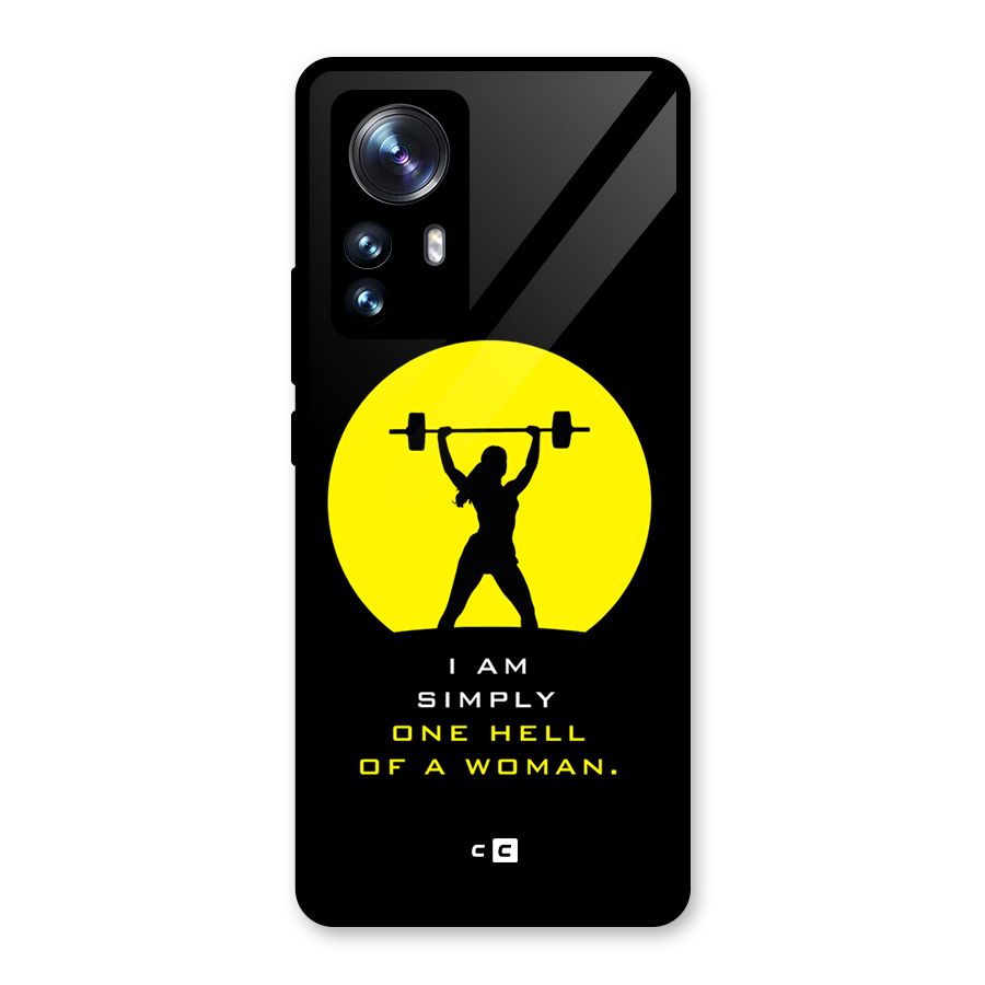 Hell Women Glass Back Case for Xiaomi 12 Pro