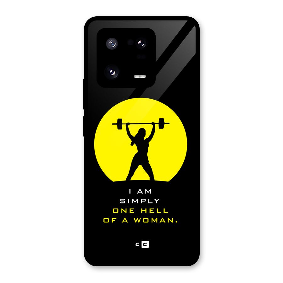 Hell Women Glass Back Case for Xiaomi 13 Pro