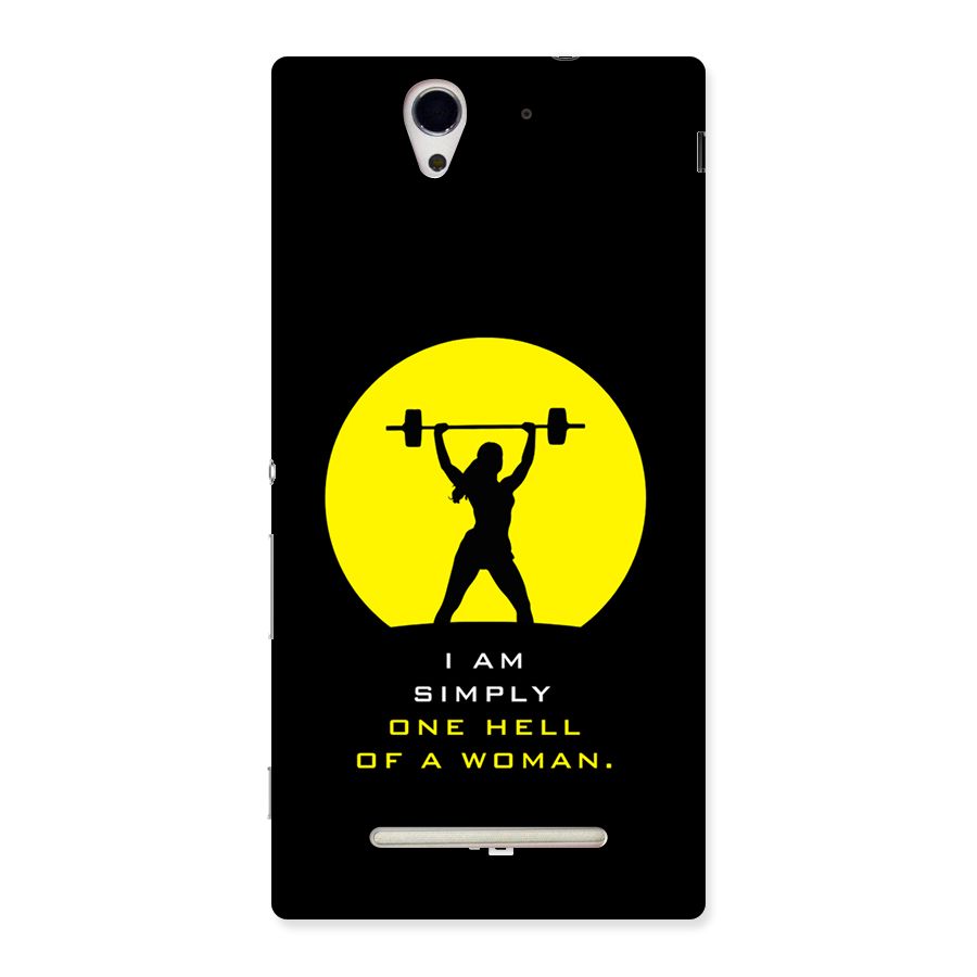 Hell Women Back Case for Xperia C3