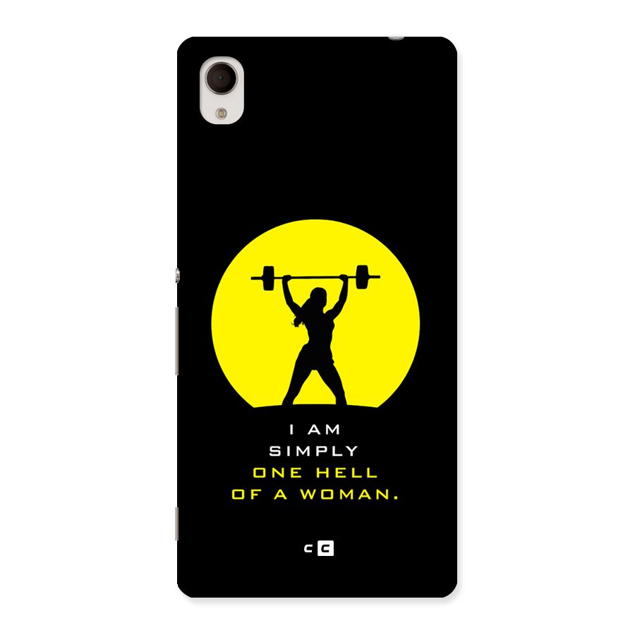 Hell Women Back Case for Xperia M4